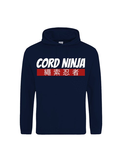 Cord Ninja Style College Hoodie - CordNinja