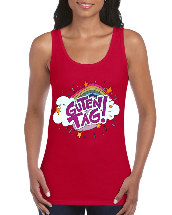 Guten Tag! Ladies` Softstyle® Tank Top - CordNinja