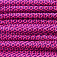 Neon Pink & Acid Purple Diamonds Paracord 550 Type III - CordNinja